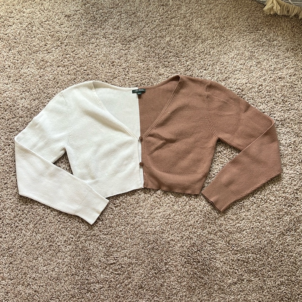 Cropped sweater